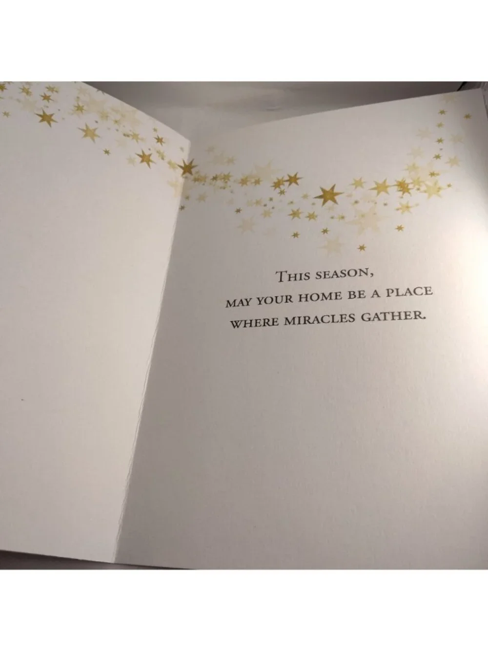 Merry Christmas Greeting Card  Richard Macneil Envelope Snowman Home Miracles